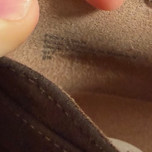 Dr. Scholl's Women's Brown Suede Perforated Ankle Booties Size 9.5 - Picture 6 of 7